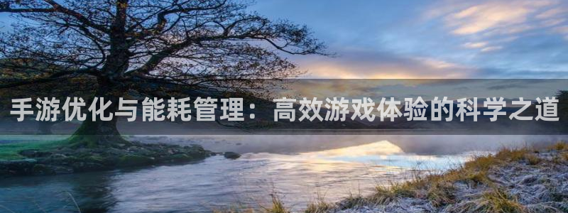 恒盛娱乐登录：手游优化与能耗管理：高效游戏体验的科学之道